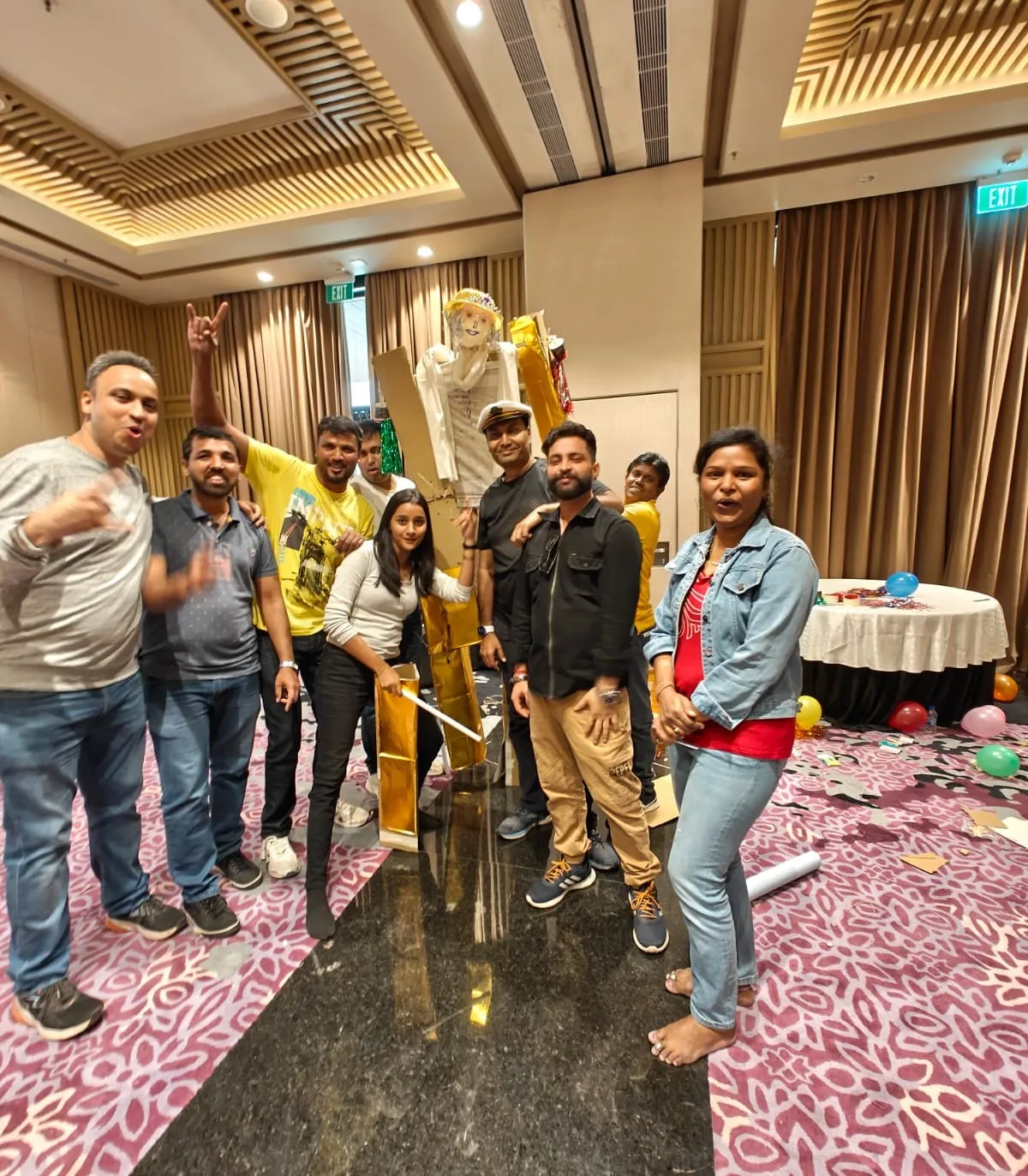 Team Walking Together